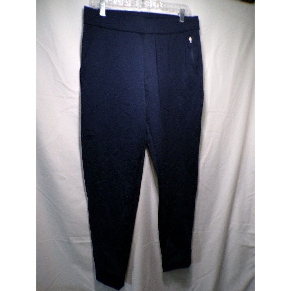 32 Degrees Heat Women's Medium Navy Jogger Pants Tapered Zip Pocket Active